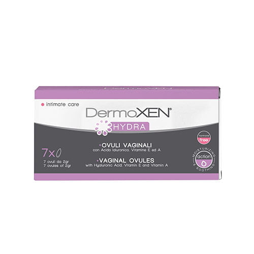 hydradermoxen500x500 DermoXEN vaginālās sveces HYDRA