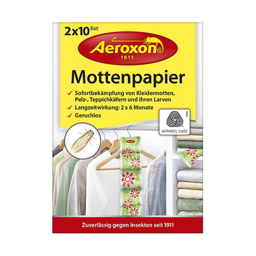 AEROXON Бумага для борьбы с молью, 2x10шт.
