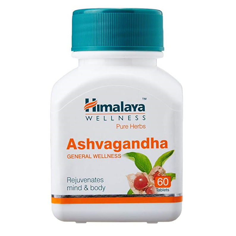 HIMALAYA  Ashvagandha  пищевая добавка для тонуса и покоя N60