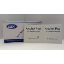 Salvetes injekcijām “OLKO” 2-kārtas, 3x3 cm