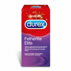 DUREX Fetherlite Elite prezervatīvi, 12 gab.