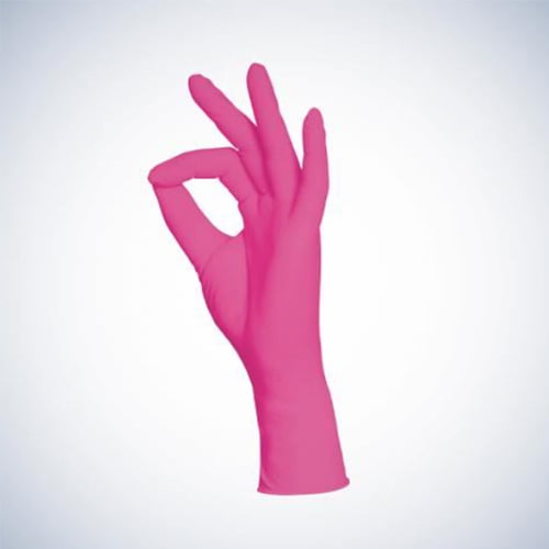 Cimdi diagn. nitr/nepūd. "STYLE GRENADINE" M N100 1182-M