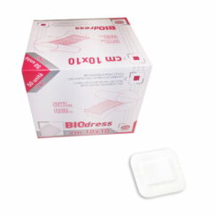 Пластырь-повязка "BIODRESS" стерильный 10 cm x 10 cm 50 шт.