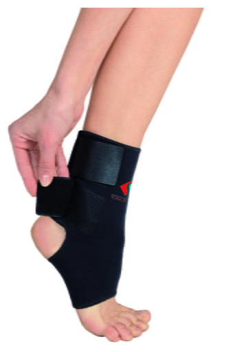 Elastīgs apsējs no neoprēna (ortoze) pēdas locītavas fiksācijai TONUS ELAST 0310