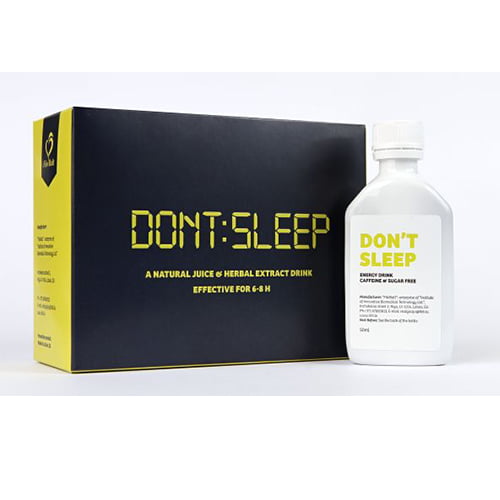 dont sleep Don't sleep, 6 x 50 ml, uztura bagātinātājs