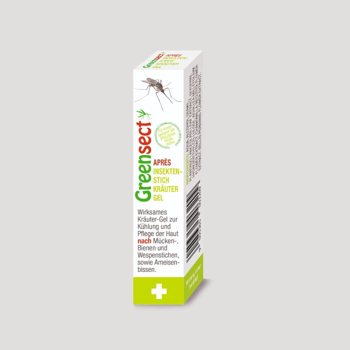Greensect gels pēc insektu kodumiem, 20 ml