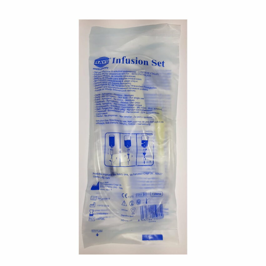 Sistēma infūzijām ar Luer Slip savienojumu, N1