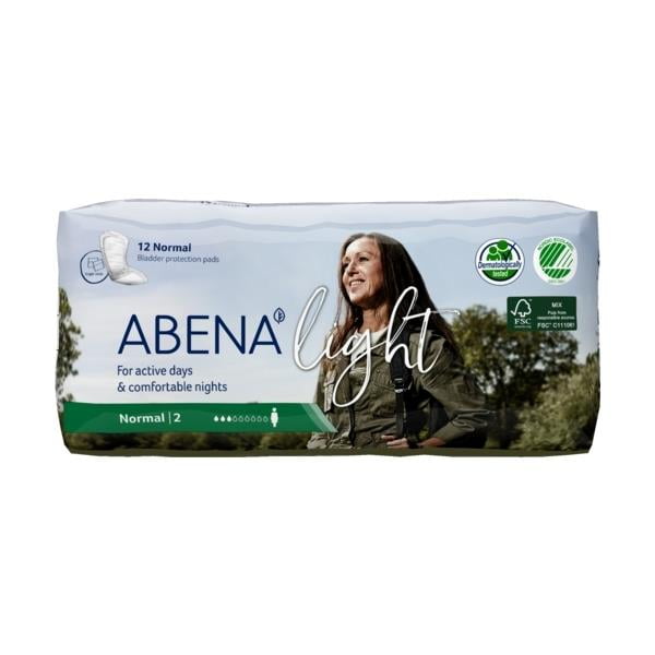 ABENA Light Normal 2 прокладки при недержании мочи, 12 штук