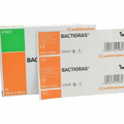 Марлевая повязка с хлоргексидином, антисептическая Bactigras 15 x 20 см, 1 шт.