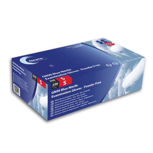 Cimdi nitr/nepūd. "HS NEWTON" S N200 GN90