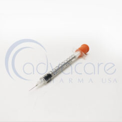 Šļirce "AccuPoint" 1ml ins.ar integrētu adatu 29G(0,33X13mm) IN-INE-08913.