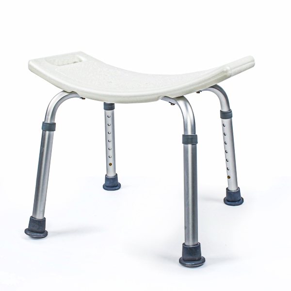 Dušas krēsls bez muguras balsta