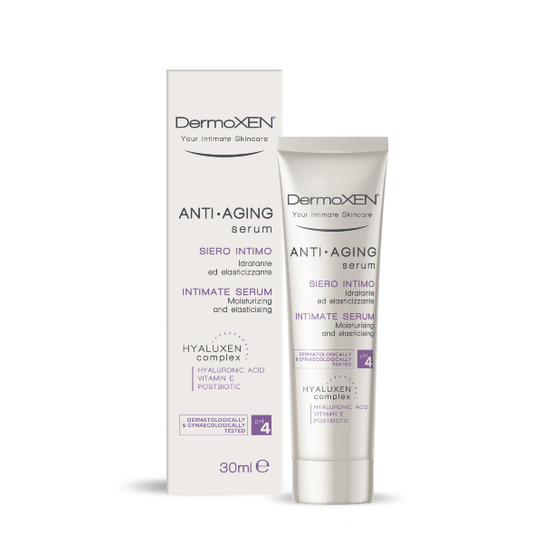 DERMOXEN ANTI-AGING intīmās zonas serums pret novecošanos, 30 ml