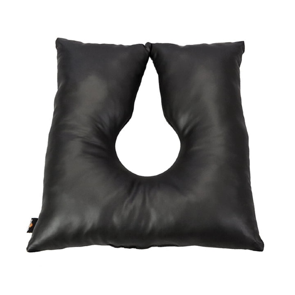 Pretizgulējumu spilvens, dažādi veidi: četrkantīga, pakavveida