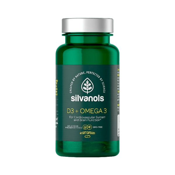 D3 + Omega 3 60 kapsulas