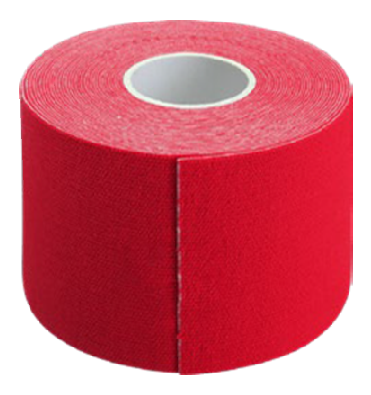Kinezioloģiskais teips Nordeplast 5 cm x 5 m, sarkans, 1 gab.