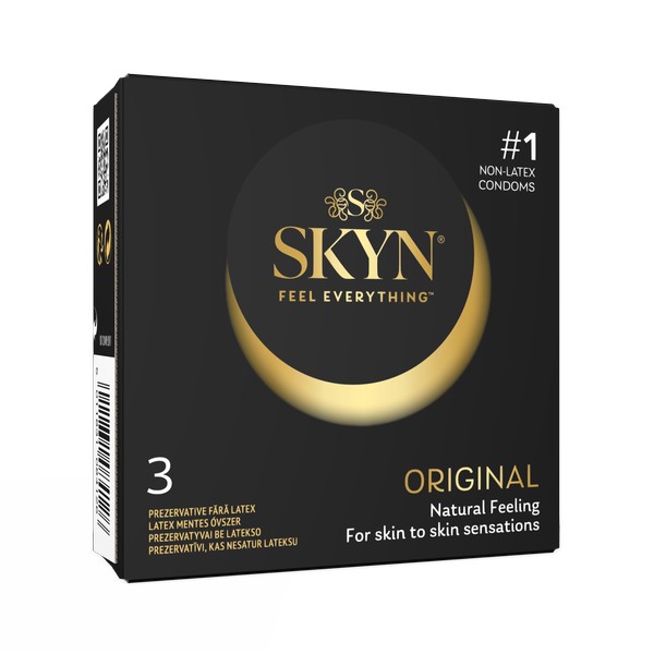 Prezervatīvi LifeStyles SKYN Original 3 gab.