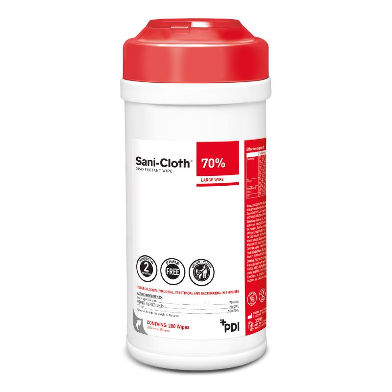 Dezinfekcijas salvetes "Sani-Cloth 70" N200 ar 70% spirtu